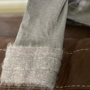 Escada gray skirt suit.